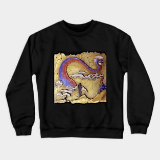 THe Black Pharoah of a Thousand Facec Crewneck Sweatshirt